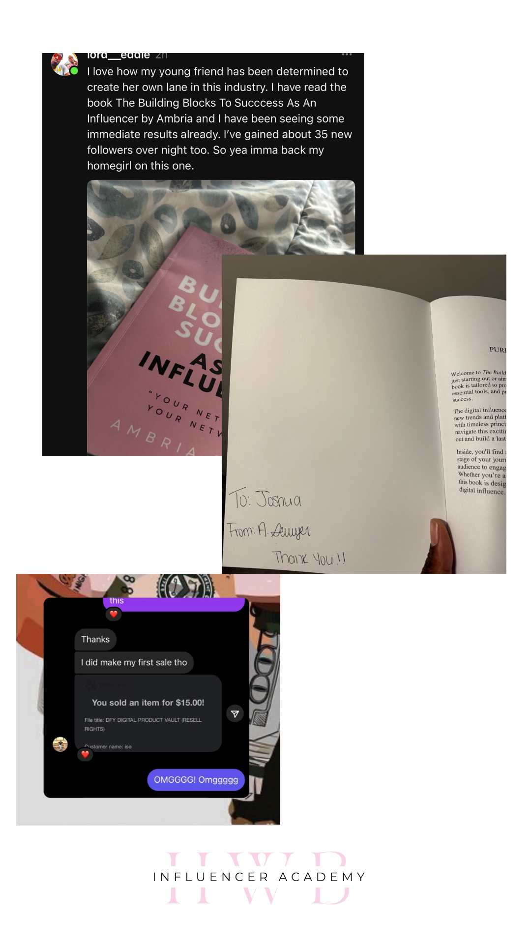 HWB Influencer Academy 101 Mentorship